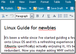 Live writer Interface Thumb