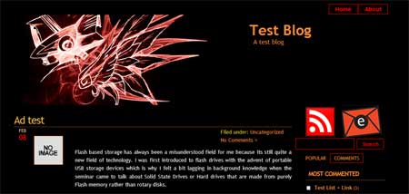 Block Magazine Single Post Page