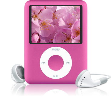 Pink Ipod Nano