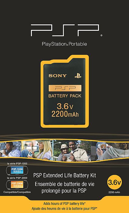 PSP Extended Battery Pack