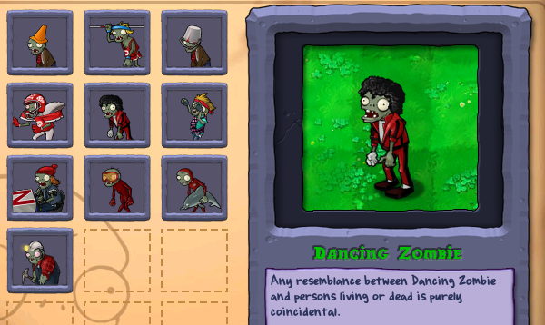 Dancing Zombie no more