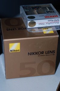 Nikkor 50mm + UV Filter Nikkor 50mm + UV Filter