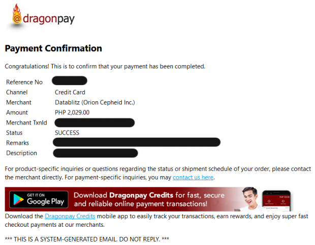 datablitz psn credits